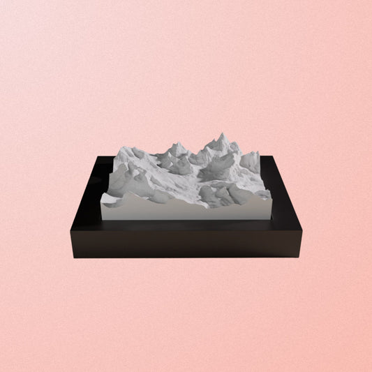 Mount Assiniboine provincial park model.