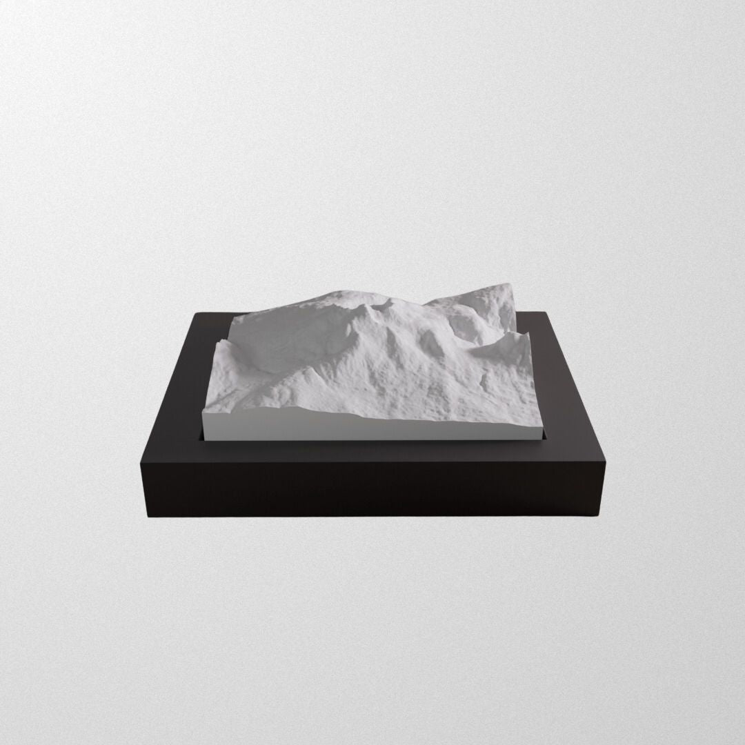 Big White 3D framed models.