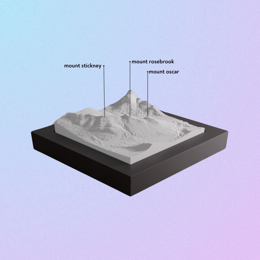 Bretton Woods Ski Area model.