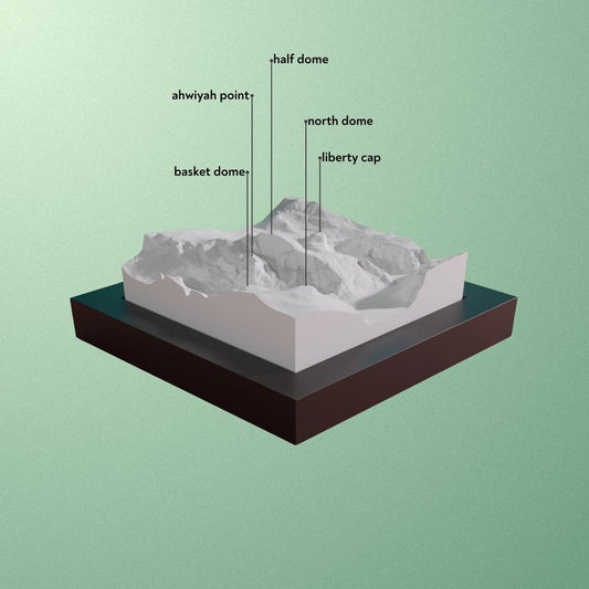 Half Dome model.