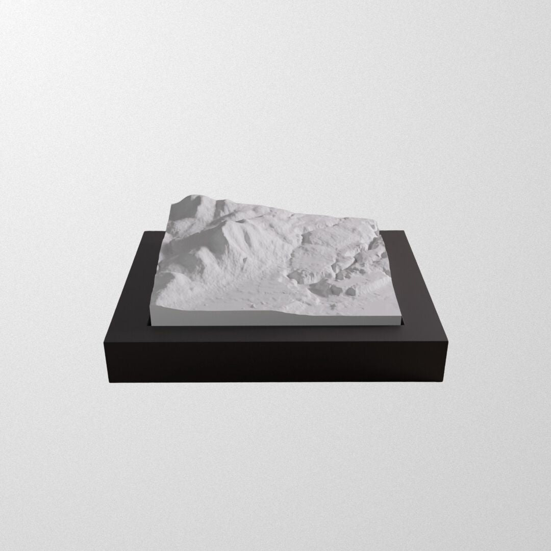 Mont Ste. Anne 3D Framed Model.