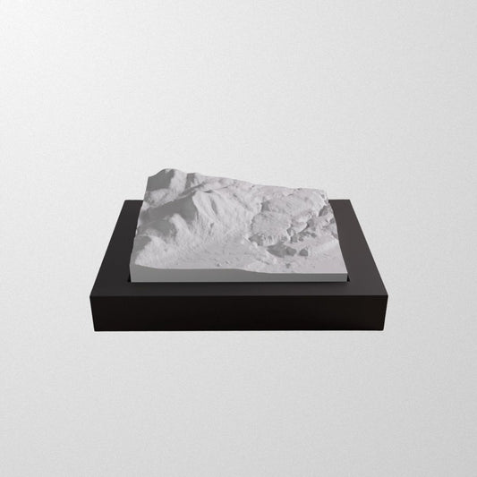 Mont Ste. Anne 3D Framed Model.
