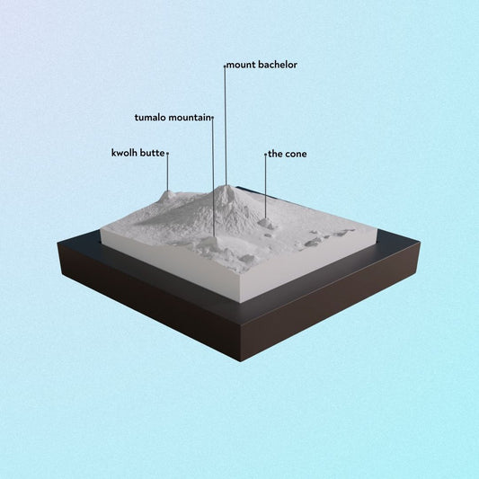 Mount Bachelor model.