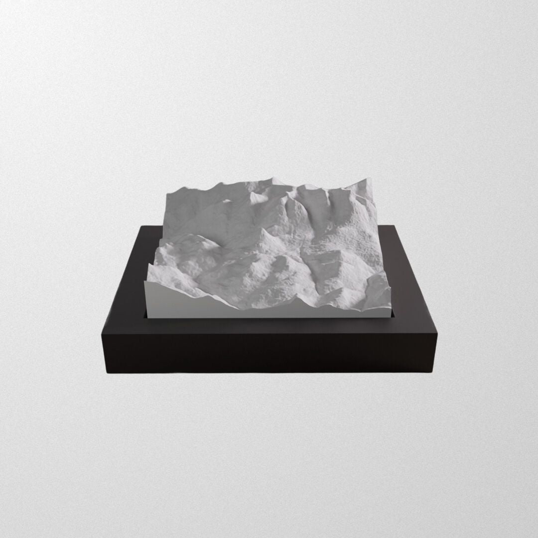 RED Mountain Resort 3D Framed Model.