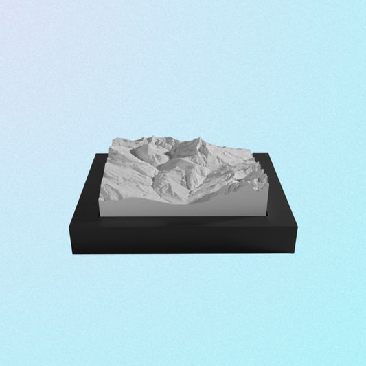 Model of Big Sky Resort
