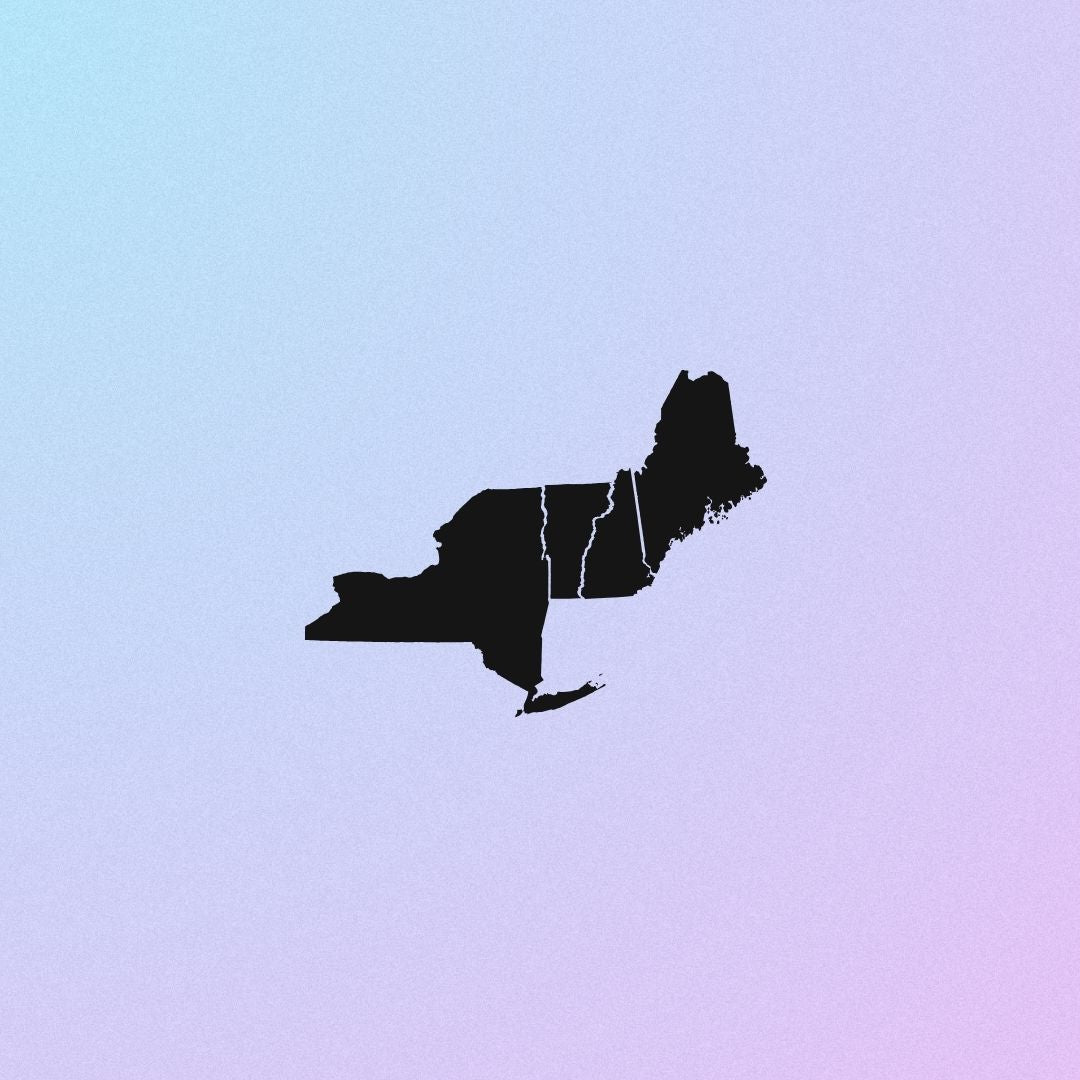 US East Coast States.