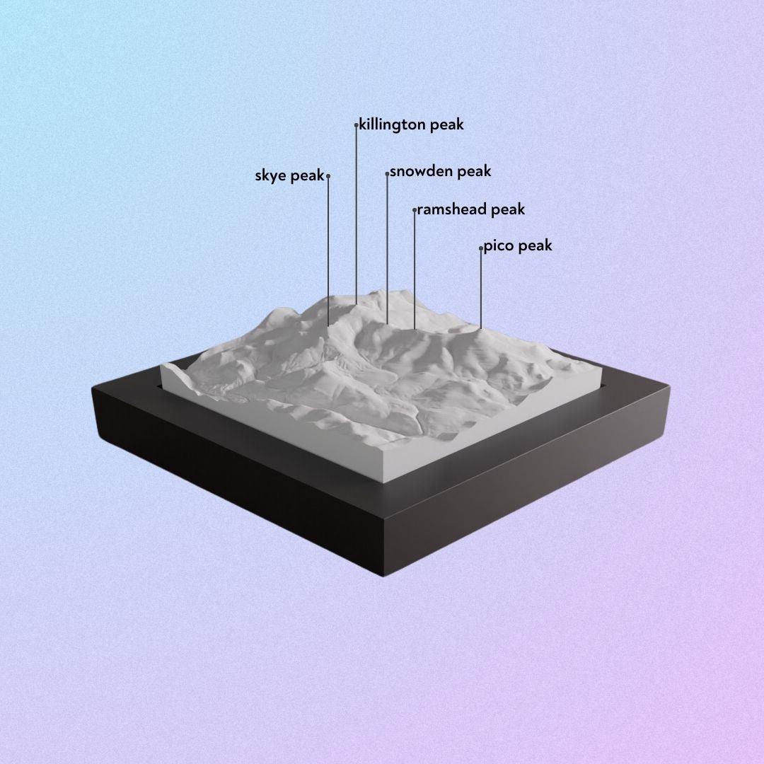 Killington Ski Resort model.