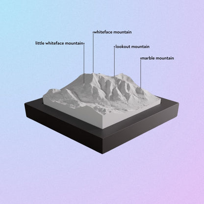 Our 3D model of Whiteface Mountain.