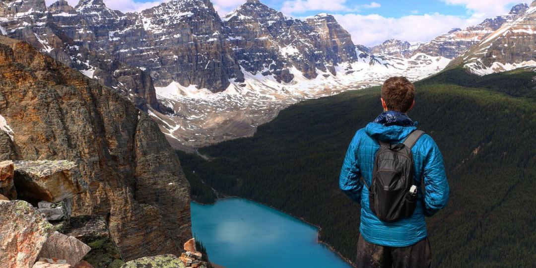 Moraine Lake hike. 